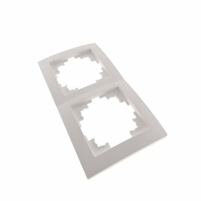 Benson Dubbel afdekraam - wit - 152 x 81 mm