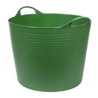 Benson Flexibele mand - 45 liter - groen - multifunctioneel - stevig kunststof - met hengsels