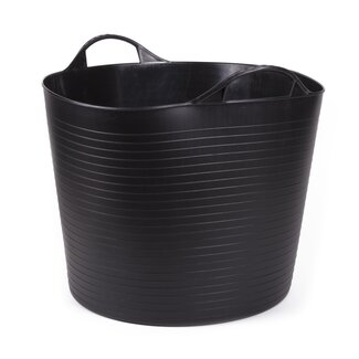 Benson Flexibele opbergmand - 45 liter - zwart - multifunctioneel