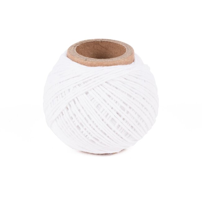 Benson Ovenbestendig keukentouw - 64 meter - Wit - Katoen