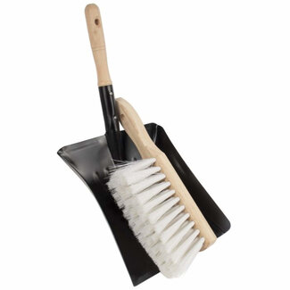 Talen Tools Stoffer & Blik - Zwart, 41 x 23 x 12 cm: Ideaal voor Elke Schoonmaakklus