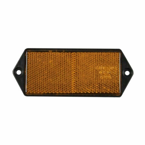 Benson Aanhanger Reflector - Rechthoek - 105 x 40 mm - Oranje Benson Aanhanger Reflector - Rechthoek - 105 x 40 mm - Oranje