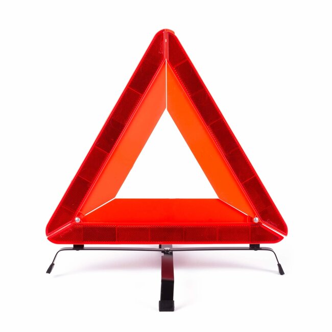 Benson Reflecterende gevarendriehoek - uitklapbaar - zwaar model - E-keur - inclusief opbergbox
