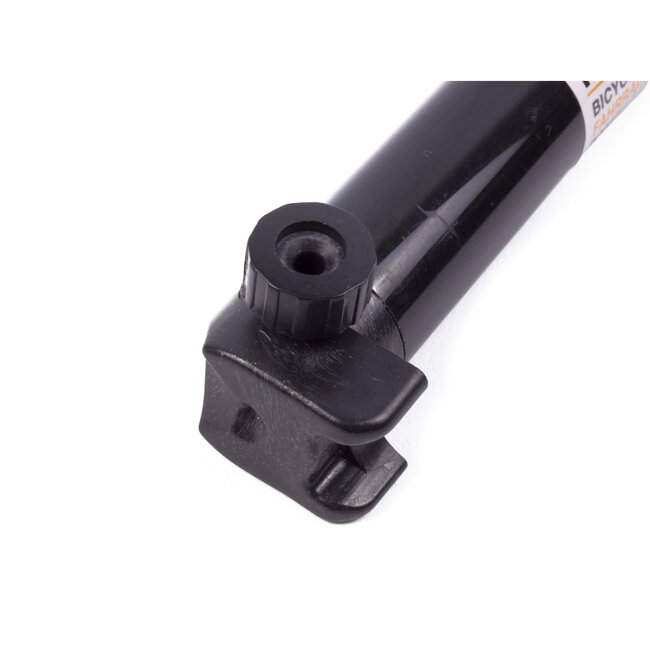 Benson Verschuifbare fietspomp - handpomp - 62 cm - zwart - kunststof