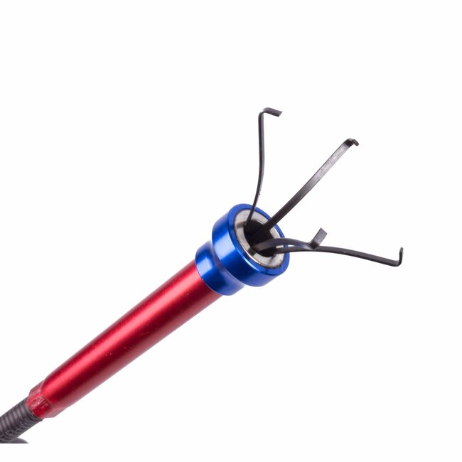 Hofftech 2-in-1 pick-up tool - aluminium - magneet - 700 mm - grijptangen