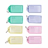 Benson Sleutellabels Easy Click - Kleur - 8 stuks Benson Sleutellabels Easy Click - Kleur - 8 stuks