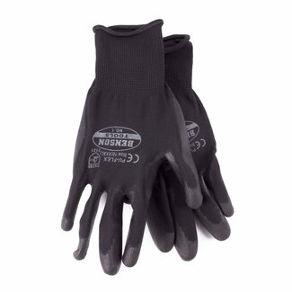 Benson Winterhandschoenen - Touchscreen - Waterdicht - Slipvast - Maat L - Zwart