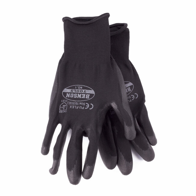 Benson Winterhandschoenen - Touchscreen - Waterdicht - XL - Zwart