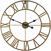 REA Metalen Wandklok - Retro - Ø 60 cm - Mat Goud REA Metalen Wandklok - Retro - Ø 60 cm - Mat Goud