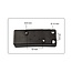 ProPlus Driekamer aanhangwagen achterlicht - 210 x 83 mm - Compleet unit - Set van 2 stuks
