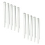 ProPlus Tentharingen - Aluminium - Halfrond - 22 cm - Set van 10