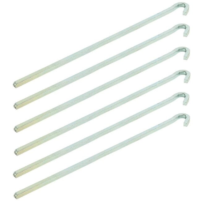 ProPlus Rotspen - Metaal - Vierkant - 30 cm - Set van 6