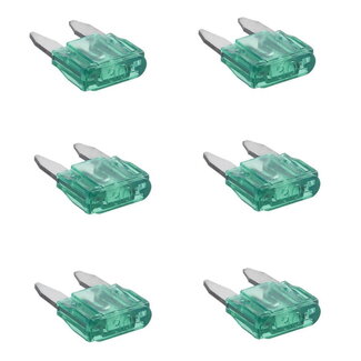 ProPlus Mini steekzekeringen - 30 ampère - groen - 6 stuks