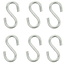 ProPlus S-haak - Ø 6 mm - 5,8 x 2,7 cm - 6 stuks