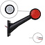ProPlus Breedtelicht LED - waterdicht - 12V & 24V - rood en wit - rechts