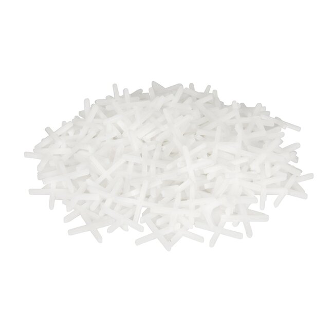 Silverline Tegelkruisjes - 3 mm - 1000 stuks - Voor gelijke tussenruimte