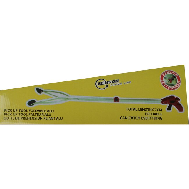 Benson Opvouwbare grijptang - 42-82 cm - lichtgewicht - stevige grip - maximaal 2 kg