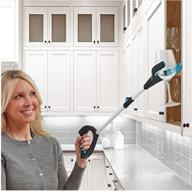 Benson Grijptang - Draaibare kop - 82 cm - Extra grip - Zwart met rood