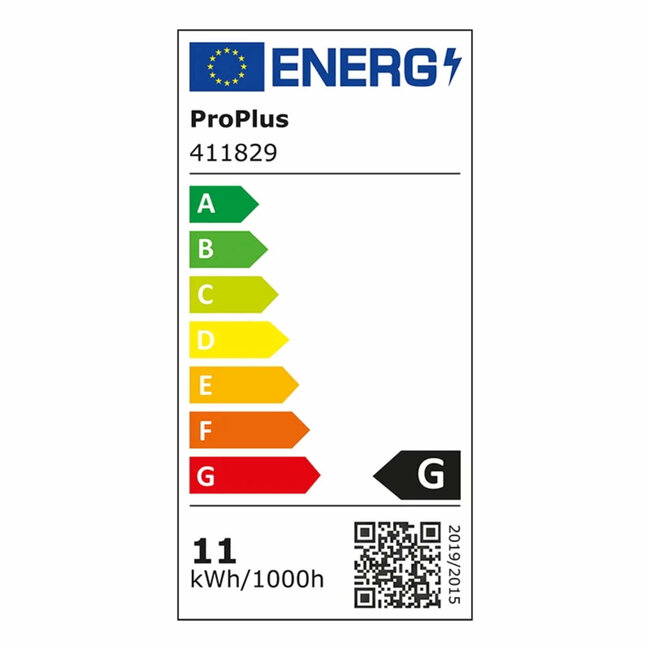 ProPlus Plafonnière - 24 leds - 12V - 590 lumen - Ø 280 mm - met schakelaar