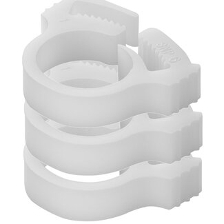 ProPlus Slangklemmen - Snapper - Ø 12-14 mm - Wit - 3 stuks - POM materiaal