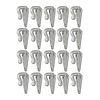 Pro Plus Aanhangwagen Haak - Touwhaak Metaal - 40 x 45 mm - 20 stuks Pro Plus Aanhangwagen Haak - Touwhaak Metaal - 40 x 45 mm - 20 stuks