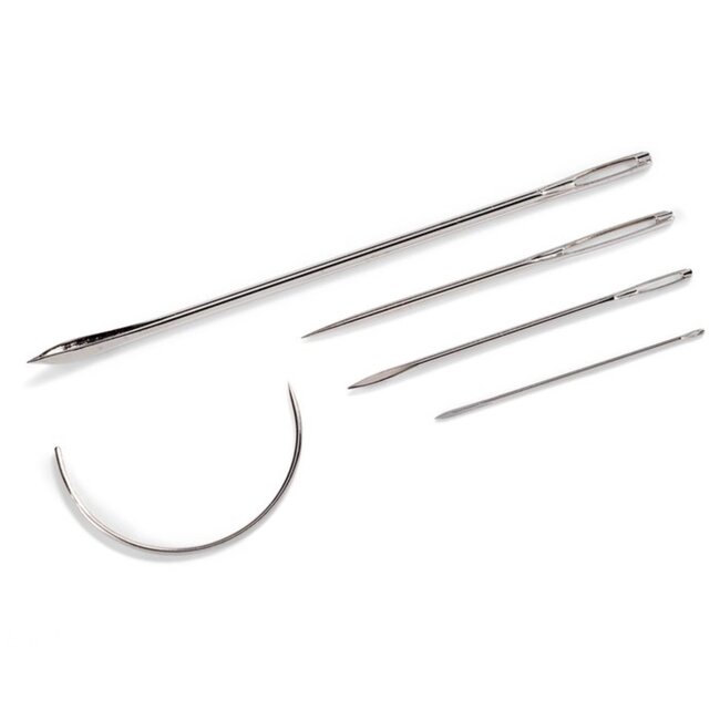 Seilflechter Handwerknaalden set - 4 stuks - voor diverse stoffen - blisterverpakking