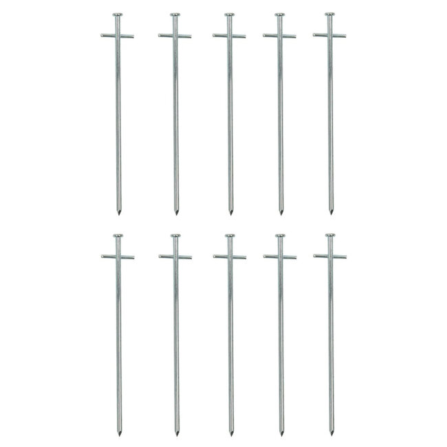 ProPlus Rotspen met dwarspen - Metaal - 23 cm - Set van 10 stuks
