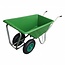 Tarsus Kruiwagen met Dubbel Luchtwiel Stal Eco Groen 160 liter