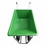 Tarsus Kruiwagen met Dubbel Luchtwiel Stal Eco Groen 160 liter