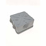 Benson Lasdoos - IP65 - 6 invoerpunten - 80 x 80 x 40 mm - Grijs