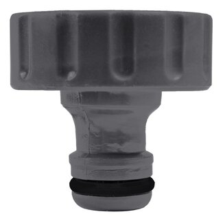 Talen Tools Kraanstuk voor Tuinslangen - 3/4 inch - Grijs