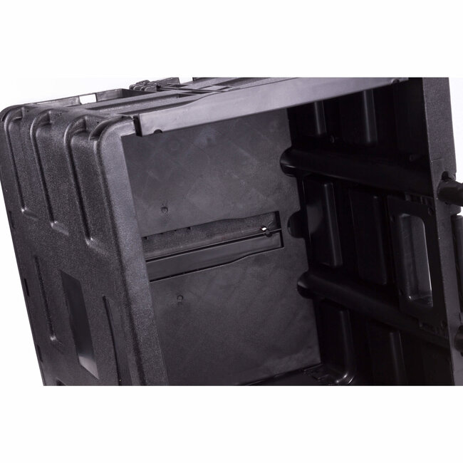 Hofftech Opvouwbare trolley - groot formaat - telescopisch handvat - max. 25 kg - licht rollende wieltjes