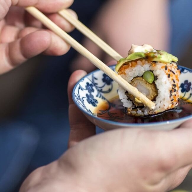 Merkloos Bamboe Eetstokjes - Duurzaam - 24 cm - Set van 10 Paar