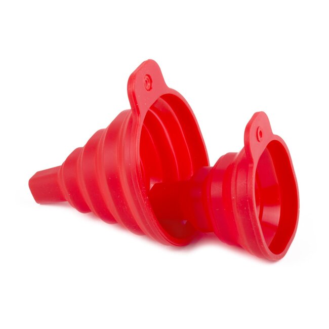 Benson Trechter Set - 55 & 75 mm - Silicone - Rood - 2 delig