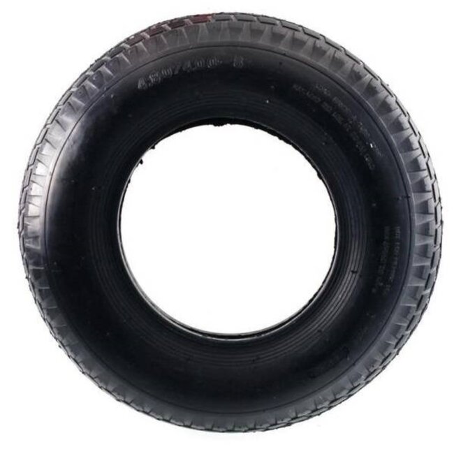 Benson Binnen- en buitenband set - kruiwagen en skelter - 400 mm diameter - 100 mm breedte - blokprofiel