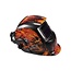 Topgear Automatische Lashelm - Vlammen - Flame Skull