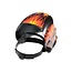 Topgear Automatische Lashelm - Vlammen - Flame Skull