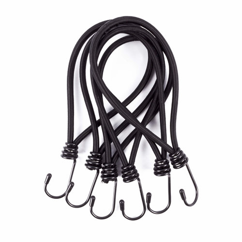 Benson Spanelastiek met Haak - 6 stuks Benson Spanelastiek met Haak - 6 stuks
