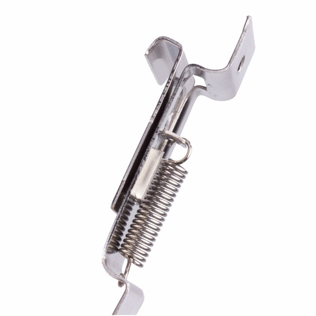 Benson Stevige RVS kentekenplaatklemmen - Set van 2 - Roestbestendig en duurzaam