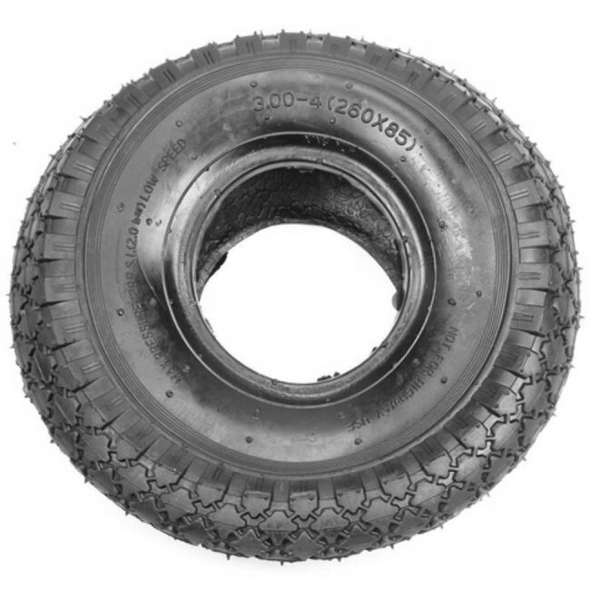 Topgear Binnen- en buitenband - Haaks ventiel - 3.00-4 - Ruitpatroon - PLY 4