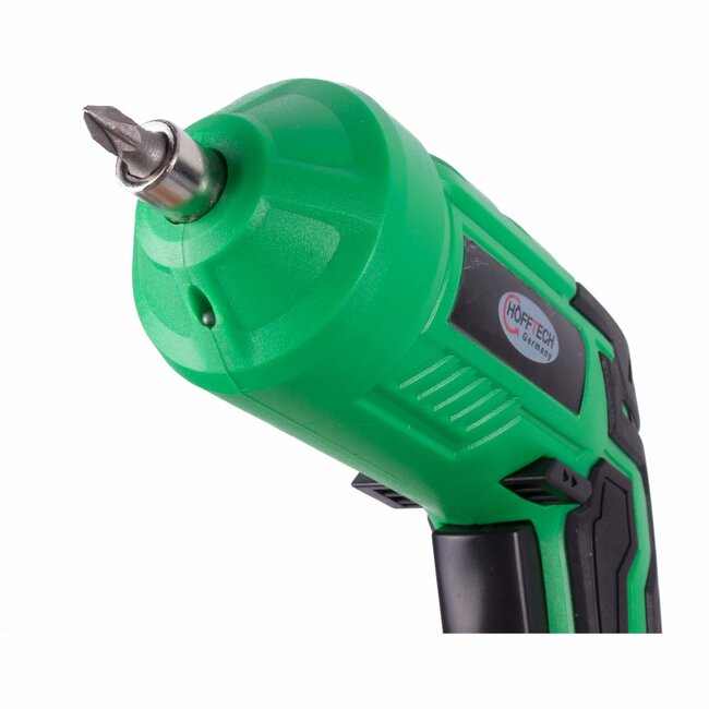 Hofftech Draadloze accuboormachine - 3.6V - Li-Ion - LED-verlichting - Antislip handvat