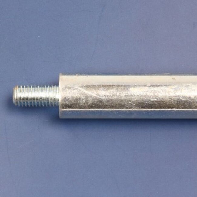 Topgear Kielrol as - Schroefdraad aan beide uiteinden - 20 x 208 mm