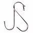 Benson S-haken - verzonken staal - bolvormige uiteindes - 160 mm - 2 stuks