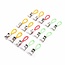 Benson Handdoekhouders - Klemlippen - 15 stuks - Kunststof/Metaal - Rubberen Coating