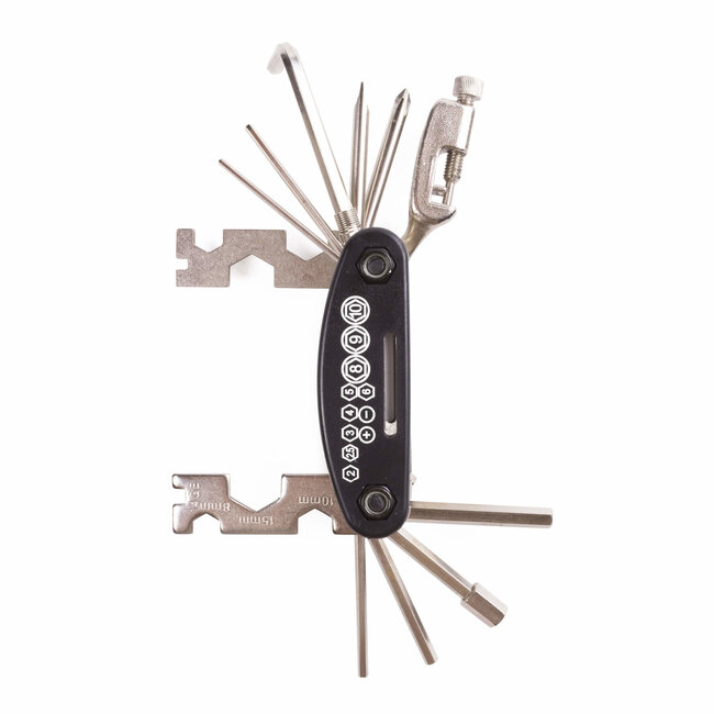 Benson 18-delige fiets reparatieset - Deluxe - Compact en veelzijdig - Gehard staal