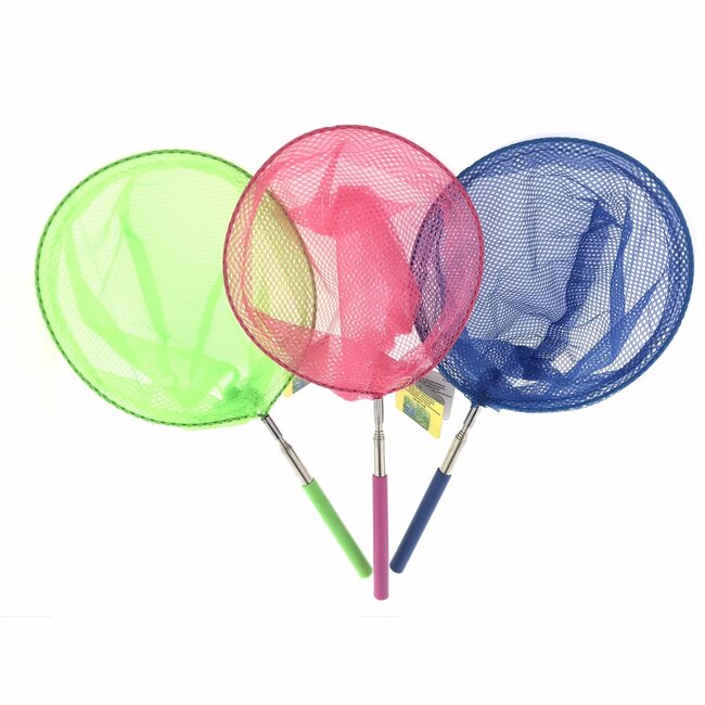 Benson Telescopisch schepnet voor kinderen - 38 t/m 86 cm - Kleurenmix