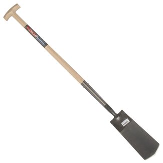 Talen Tools Draineerspade - Blank Gepolijst - Essenhout 76 cm - Perfect voor Waterafvoer