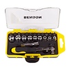 Benson Bit - Doppenset - Inclusief Ratel - 23 delig Benson Bit - Doppenset - Inclusief Ratel - 23 delig