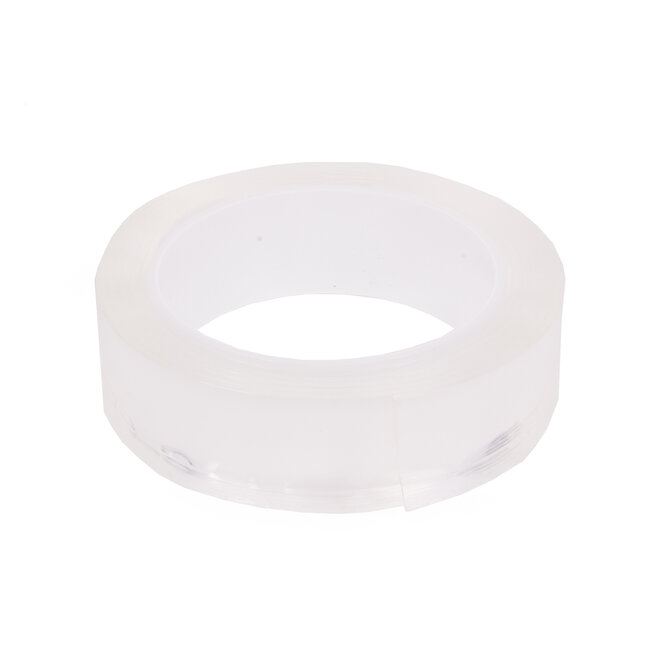 Benson Sterke dubbelzijdige nano tape - 30 mm x 2 m - herbruikbaar en afwasbaar