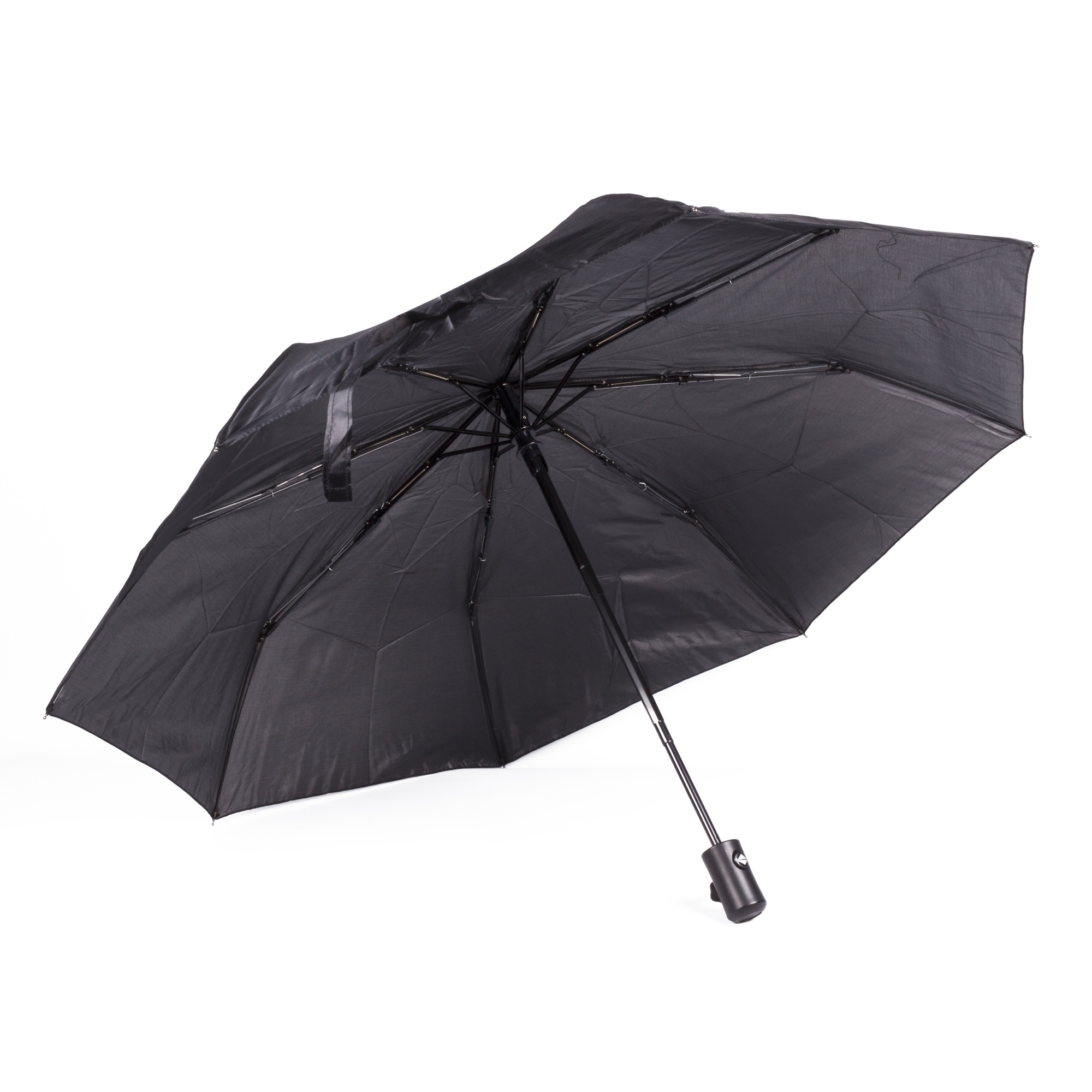 Benson Mini Paraplu Zwart 95 cm - 8 Banen - 12 stuks